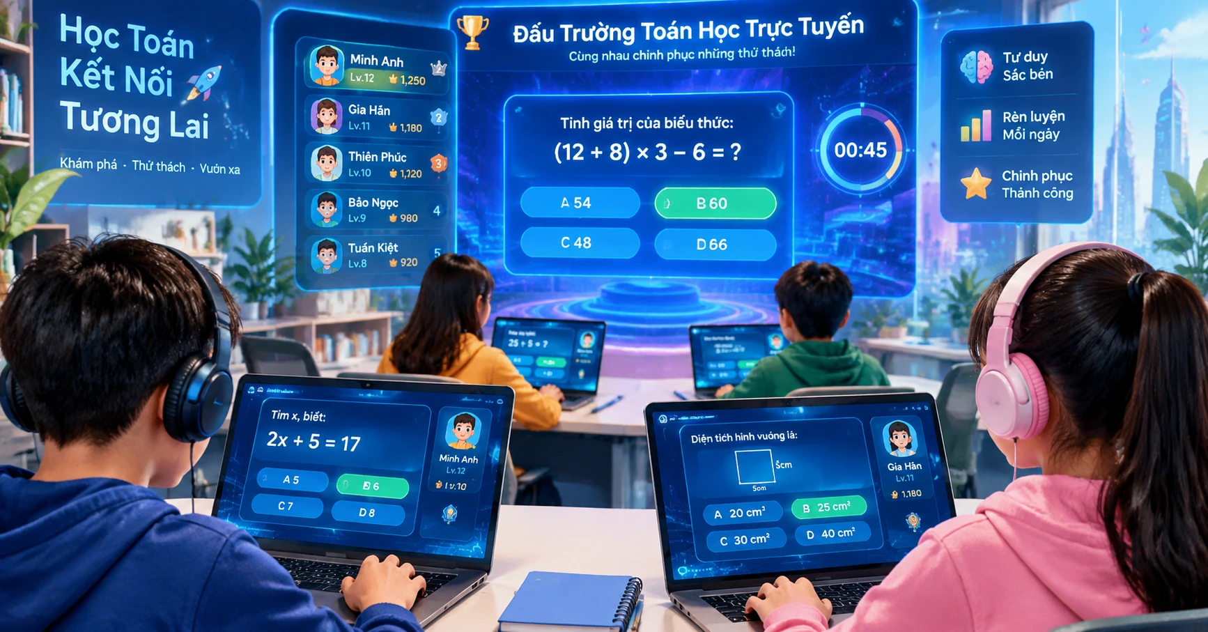 Vnedu đấu trường toán học: Nền tảng giáo dục trực tuyến đổi mới tại Việt Nam - image 3 Vnedu đấu trường toán học: Nền tảng giáo dục trực tuyến đổi mới tại Việt Nam - image 3