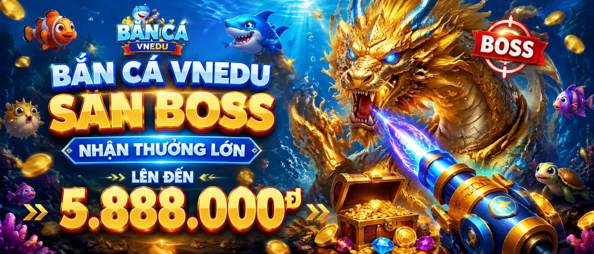 Bắn Cá Săn Cá Đại Dương