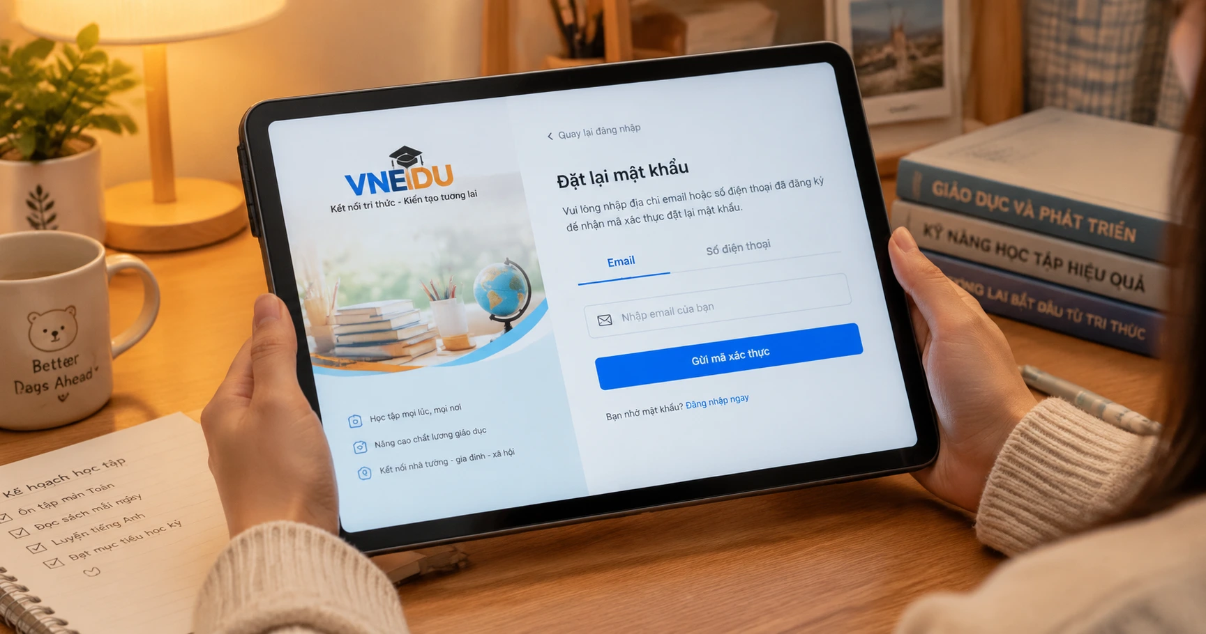 Cách đăng nhập vào vnedu khi quên mật khẩu - image 3